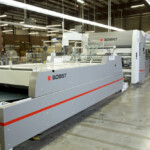 Bobst Masterfold 170 Folder-Gluer Compression section
