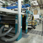 Slitter section and trim tubes