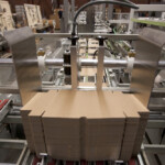 Masterfold 130 feed hopper filled with blanks